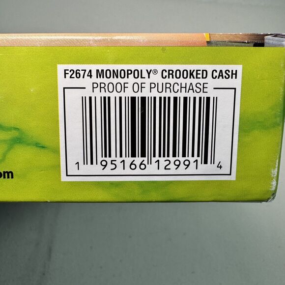 Monopoly Crooked Cash Board Game Fun Family Game - Picture 8 of 9